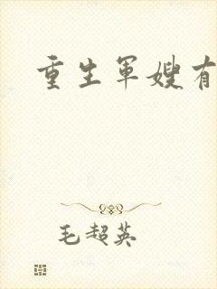 重生军嫂有空间