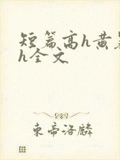 短篇高h黄暴辣h全文封面