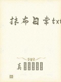 抹布日常txt