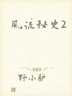 风流秘史2封面