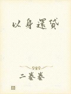 以身还贷封面