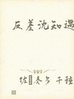 反差沈知遇晏应