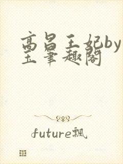 高昌王妃by黛玉笔趣阁