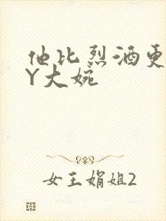 他比烈酒更撩BY大婉