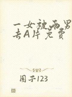 一女被两男桶进去A片免费封面