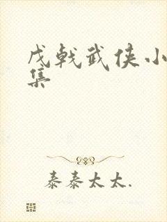 戊戟武侠小说全集
