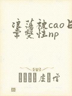 浪荡被cao日常双性np