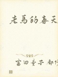 老马的春天敏静