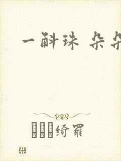 一斛珠 朵朵舞封面