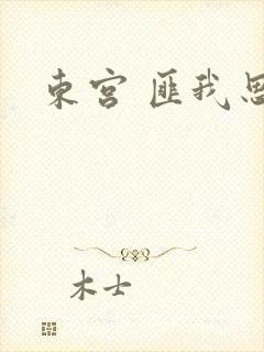 东宫 匪我思存