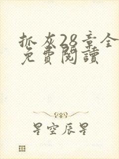 抓灰28章全部免费阅读
