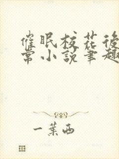 催眠校花后的日常小说笔趣阁