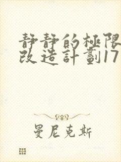 静静的极限自我改造计划17