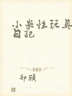 小米性玩具羞辱日记封面