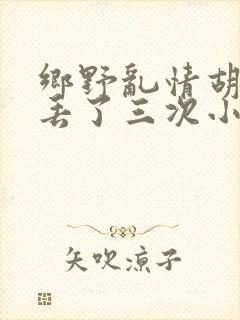 乡野乱情胡秀英丢了三次小说