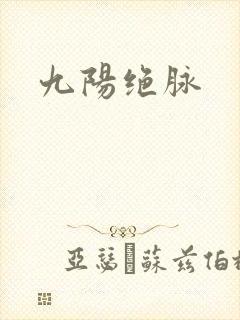 九阳绝脉封面