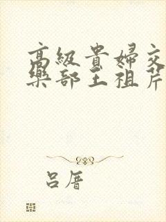 高级贵妇交换俱乐部王祖芹封面