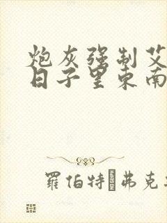炮灰强制艾草的日子里东南枝小说