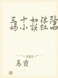 三十如狼陪读妈妈小说杜雨馨封面
