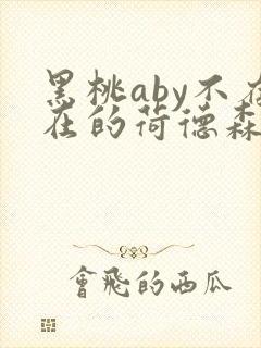 黑桃aby不存在的荷德森笔趣阁
