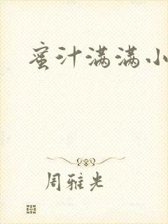 蜜汁满满小说
