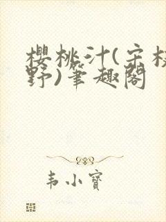 樱桃汁(宋枝江野)笔趣阁封面