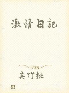 激情日记封面