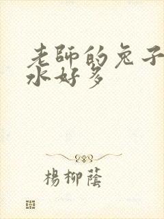 老师的兔子好软水好多