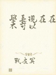 学长现在在上课不可以封面