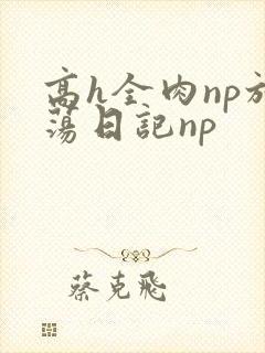高h全肉np放荡日记np