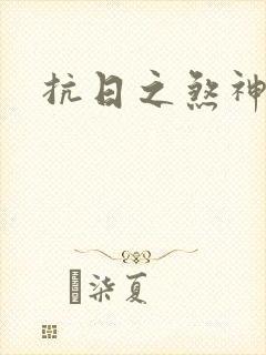 抗日之煞神传奇封面