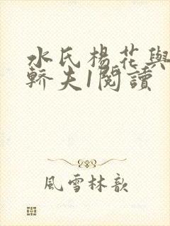 水氏杨花与十二轿夫1阅读封面