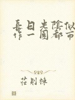 长日光阴似箭乱作一团都市言情