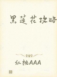 黑莲花攻略手册