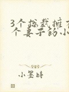 3个总裁拥有一个妻子的小说