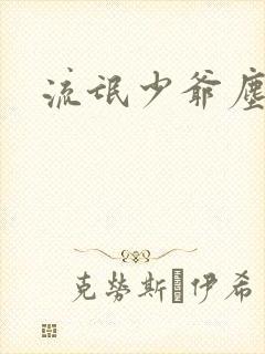 流氓少爷尘世游