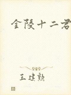 金陵十二君封面