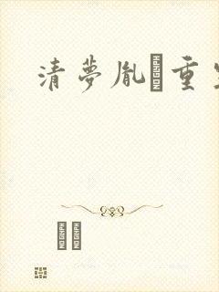 清梦胤礽重生封面