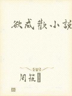 欲成欢小说