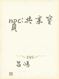 npc:共享宝贝