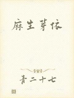 麻生芽依封面