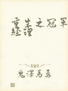 重生之冠军篮球经理