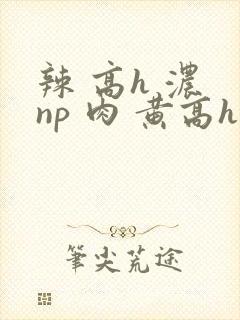 辣 高h 浓 np 肉 黄高h封面