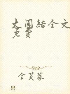 大团结全文阅读免费