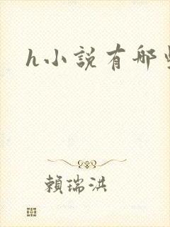 h小说有哪些