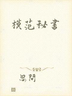 模范秘书封面