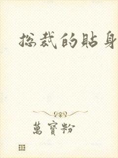 总裁的贴身女佣