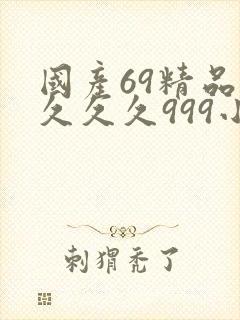 国产69精品久久久久999小说