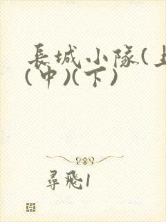 长城小队(上)(中)(下)