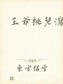 王爷桃儿泻了